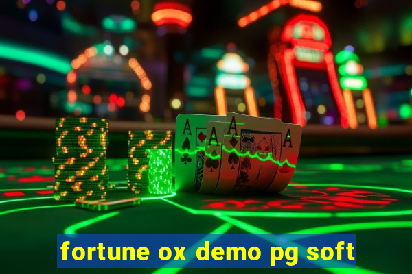 fortune ox demo pg soft